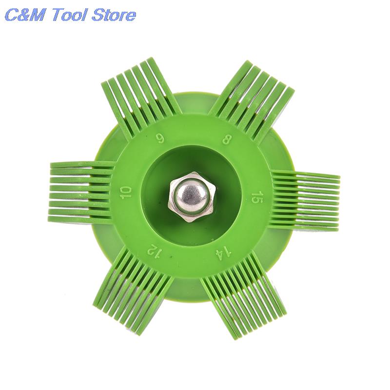 1set Universal Car A/C Radiator Condenser Evaporator Fin Straightener Coil Comb Plastic Auto Cooling System Repair Tools