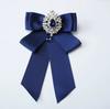 Elegant Palace Style Satin Bow Tie With Sparkling Galaxy Design For Formal Events
