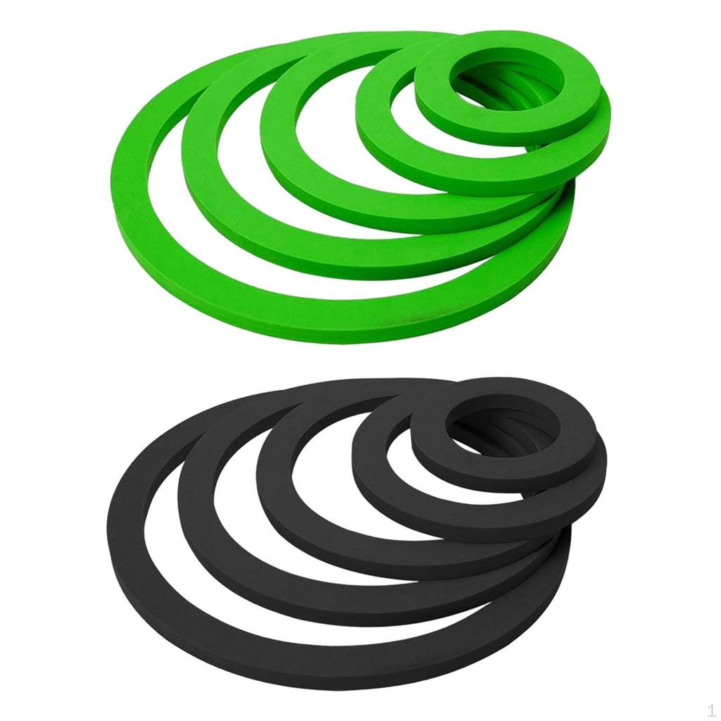 Aquarium Floating Plant Rings Trough Fish Tank Grass Blocking Set for