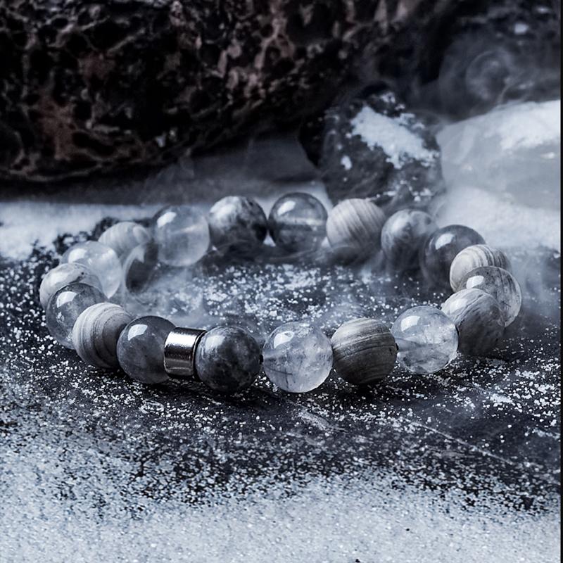 5A Real Natural Red Tiger Eye Beads Stone Bracelet Men Women Zircon Accessories Handmade Jewelry Gift for Girlfriend Wholesale