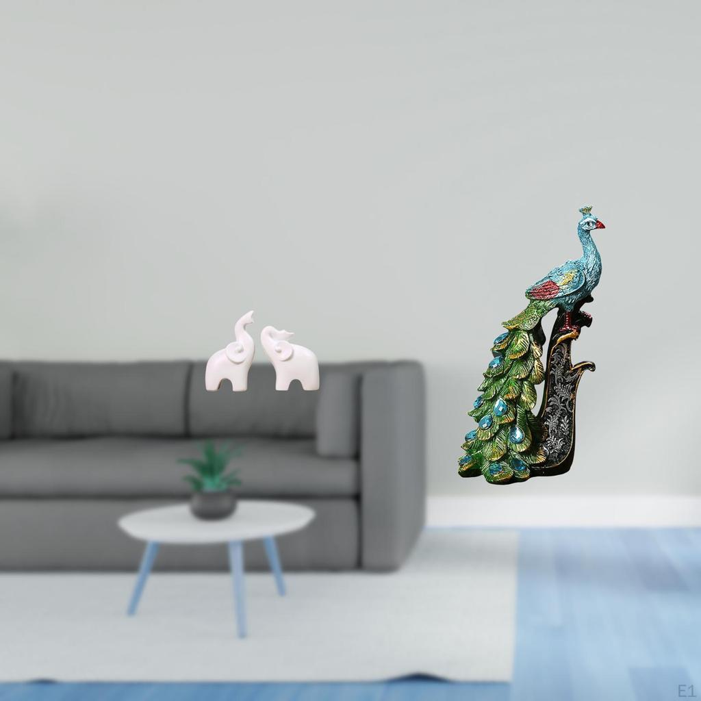 Elegant Animal Sculptures Collection Unique Tabletop Ornaments for Entrance Bedroom Office Living