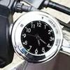 Motorradlenker Uhr - Motocross Lenkerhalterung Zifferblatt Uhr, Fahrrad Motorrad Uhr |