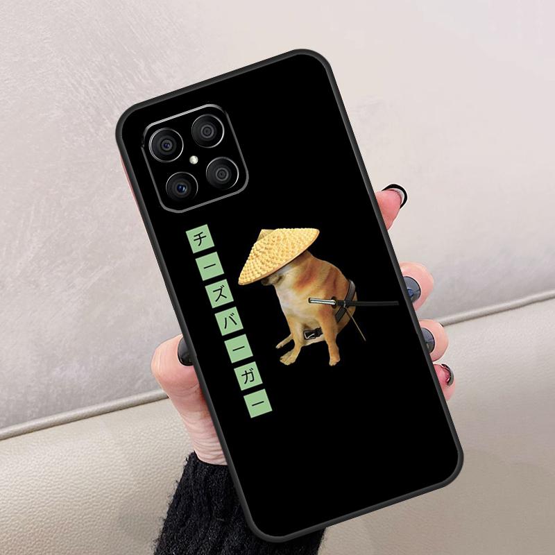 Cheems Doge Meme Funny Doggy For Honor Magic 7 Lite 5 6 8 Pro Case For Honor Win RT X9d X9b X9a X9c X8c X8b 200 400 70 90