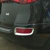 For Renault Koleos 2008 2009 2010 Chrome Car Accessories Front Rear Fog Light Lamp Cover Trim Foglight Foglamp Bezel Trims