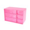 Transparent Six Grid Drawer Box Multi-Layer Desktop Storage Box Dustproof Organizing Box For Office Supplies Stationery Jewelry