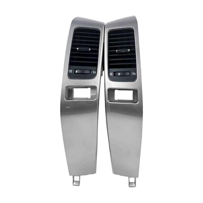 Air Vent Grille A/C Vent Silver Decorative Frame For Toyota Land Cruiser Prado LC120 2003-2009