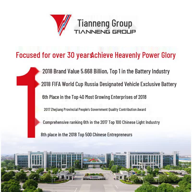 Tianneng 6-DZF-20 Graphene Battery