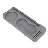 Coffee Tamper Mat Silicone Tamping Pad for Portafilter Tamper Distributor Brush Puck Screen Water Proof Heatproof Tamp Station for Counter