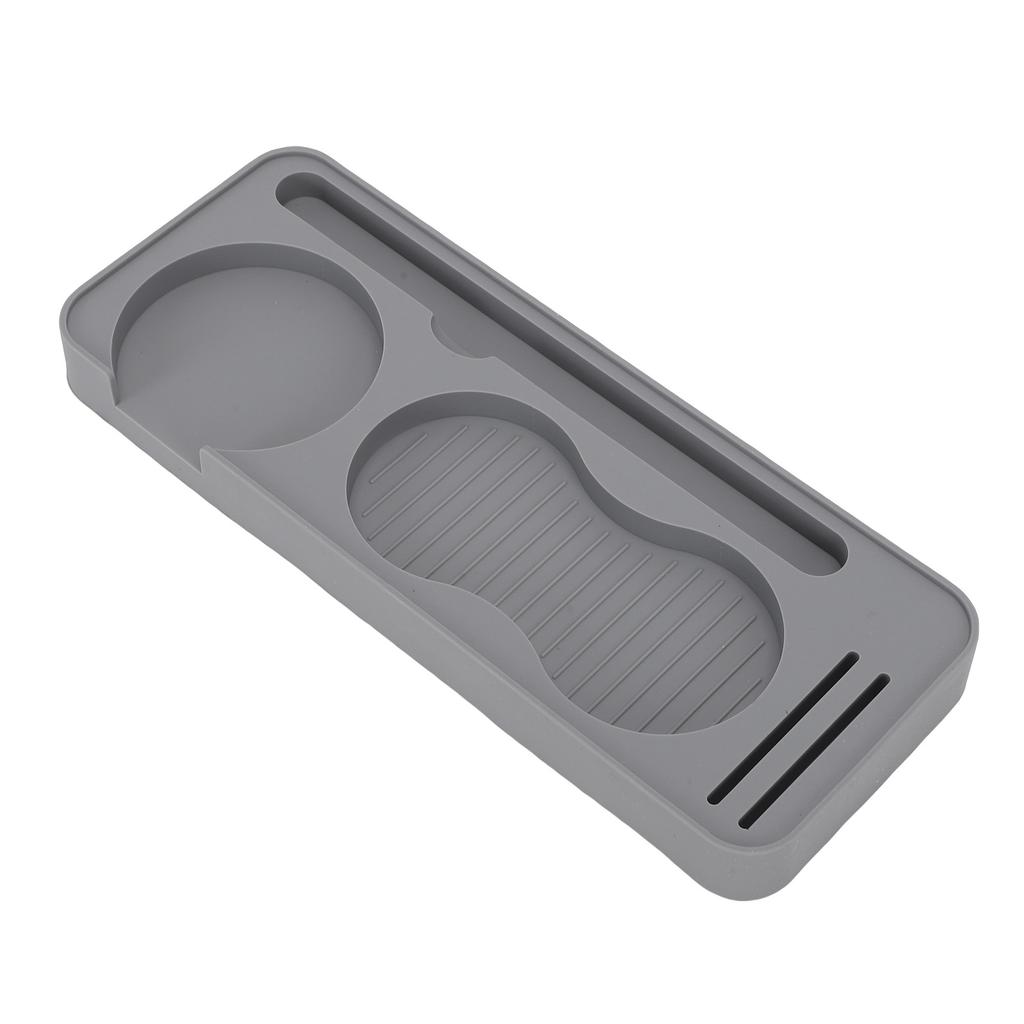 Coffee Tamper Mat Silicone Tamping Pad for Portafilter Tamper Distributor Brush Puck Screen Water Proof Heatproof Tamp Station for Counter