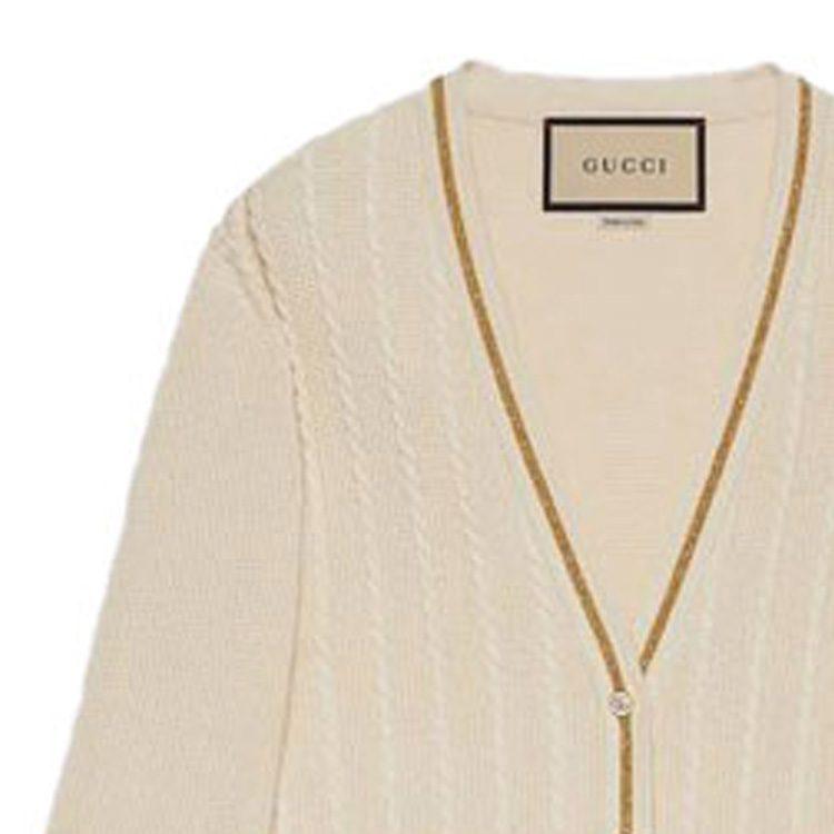 GUCCI FW21 Knitwear Women's Ivory White 653329-XKBVO-9098