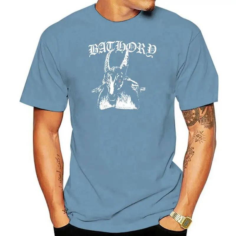 Vintage Bathory T-shirt 1Burzum Emperor Mayhem Venom Reprint T-Shirt Fashion