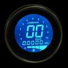 Universal Motorcycle LCD Backlight Speedometer Odometer Tachometer Meter Gauge(Yellow Copper)