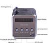 Tragbarer TD-V26 Digitaler Wiederaufladbarer Bluetooth-Lautsprecher Mini-UKW-Radioempfänger LCD-Display Stereo-Lautsprecher Unterstützt SD/TF-Karte