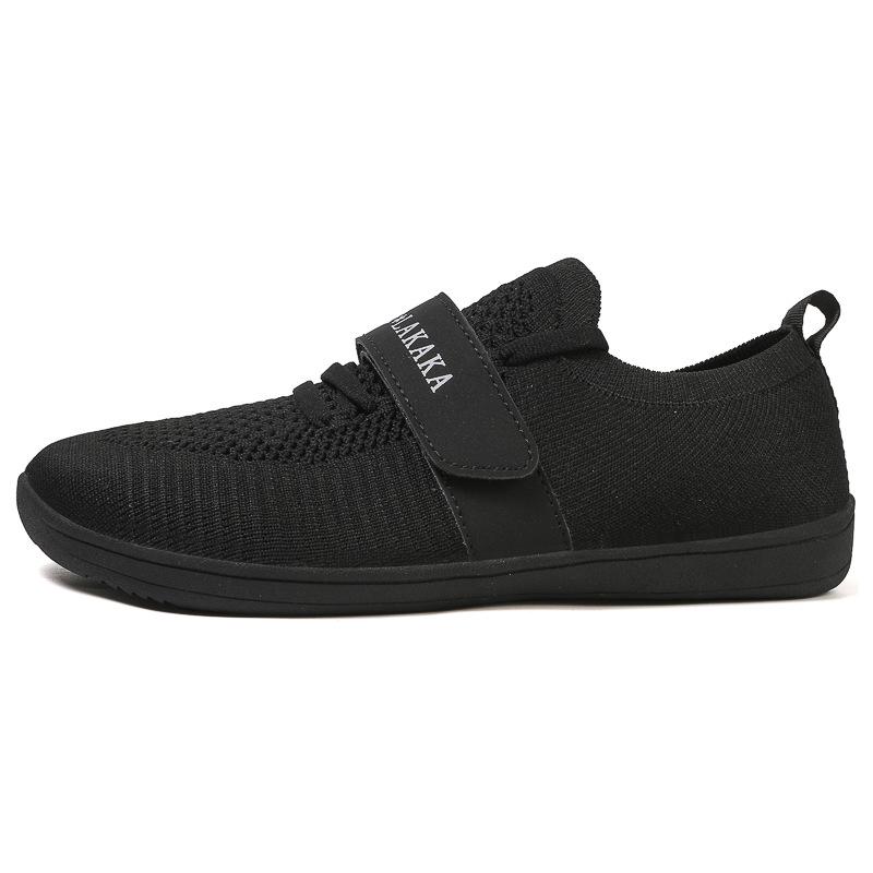 Comfortable Unisex Wide Toe Sports Shoes – Breathable Soft Sole Flyknit for Fitness & Barefoot Feel