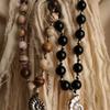Rubati Necklace_Brown Jasper Ammonite