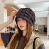 Retro Contrasting Color Plaid Wearing Forward Hat Women's Spring and Summer New Casual Versatile Face Small Literary Newsboy Hat