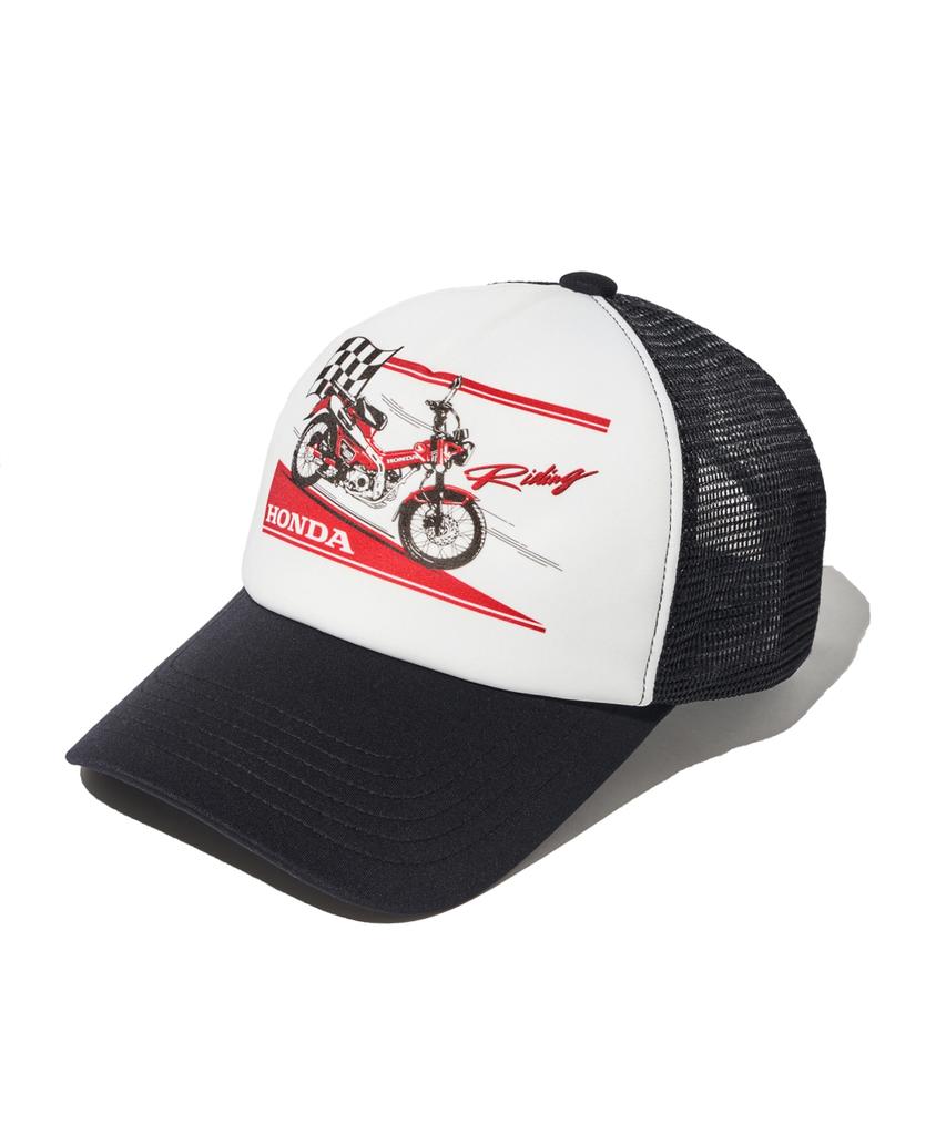 PHYPS MOTORCYCLE Honda Anime Ct 125 Mesh Cap_Black