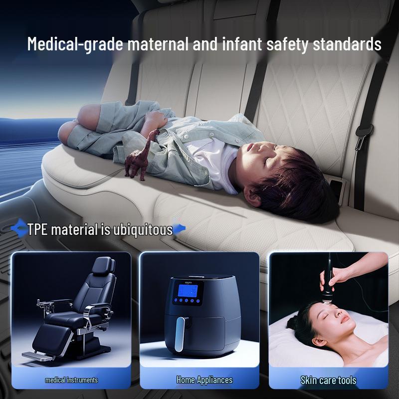 BYD N8L TPE2025 Floor Mats: New Car Interior Carpet Mats & Decorative Accessories