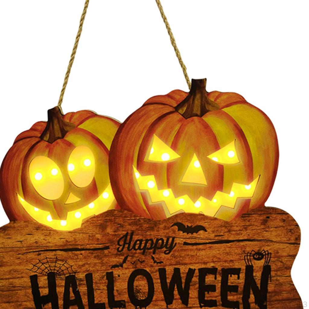 Pumpkin, Door Hanger, Pastoral Portable Hanging Sign for Decorion Shop Holiday Garden Housewarming