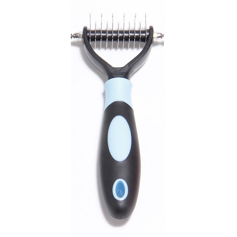 Pet Dog Comb Hair Remover Cat Comb for Long Hair Curly Dogs Cats  Removal Undercoat Pet Brush Rake Dematting Brush Dog Supplies