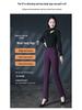 Jinbao Women's Plus Size Casual Cotton Pants - Spring/Autumn 2025, Middle-Aged & Elderly, Elastic Waist, Loose Fit, Small Straight Leg.