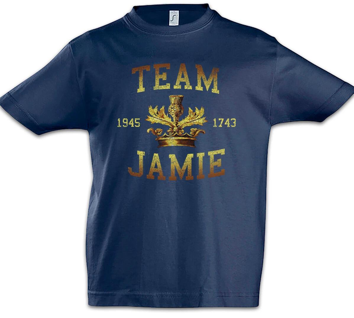 Team Jaime Kids Boys kids boys T-Shirt Scotland Crest Outlander Claire Fraser 110