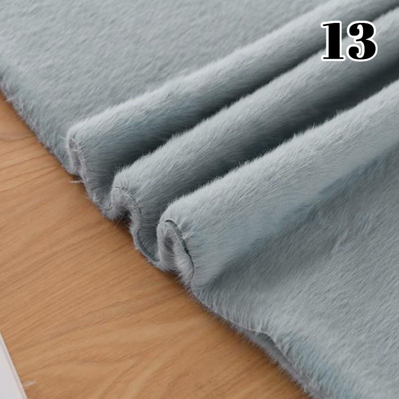 30x50cm Teddy Short Plush Fabric Elastic Doll Pillowcases Toys Diy Sewing Cloth Velvet Plush Handmade Sewing Quilting Fabric