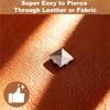 2025 Trend Jacket For Clothing Decoration, 500PCS 10Mm 4-Prong Square Spikes- Metal Pyramid Studs In Punk Style Rivets For Craft