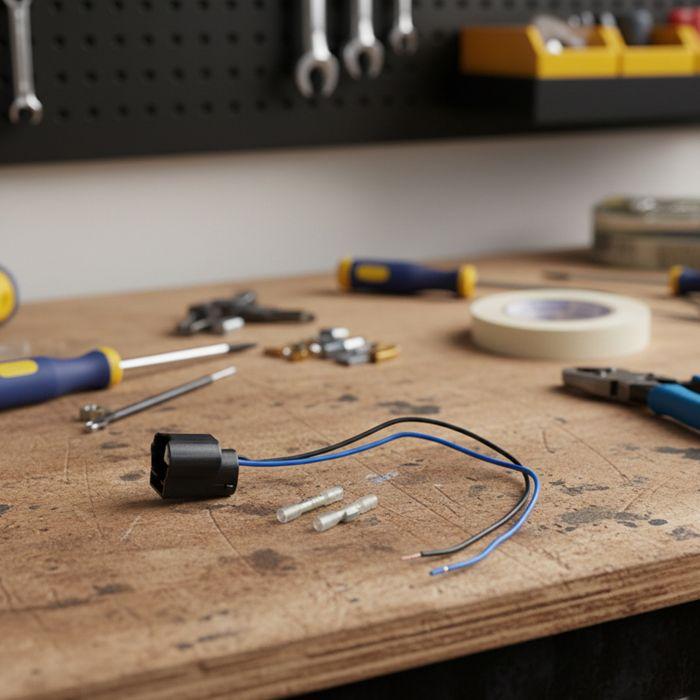 Prise de connectique pour éclairage de plaque d’immatriculation – Remplacement OEM 265108474R / 6000617707