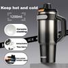 1200ML Large Capacity Insulation Tumbler Portable Tea Separation Thermos Mug 316 Stainless Steel Thermos Bottle