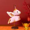 Pony Year Lucky Mascot Plush Toy Keychain Gift For Animal Lovers