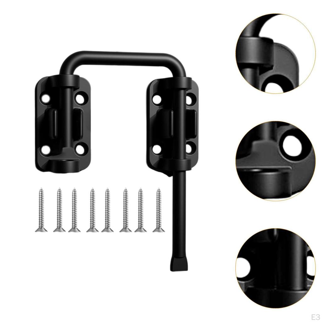 Bolt Gate Latch Hardware for Easy Installation on And Patios