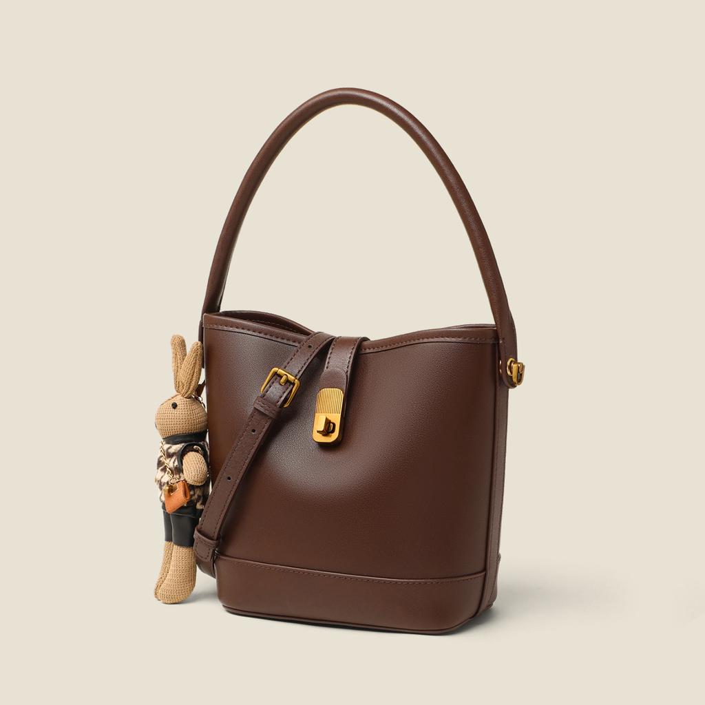 Bag Women'S Bag Fashion Casual Versatile Bucket Bag Women'S Premium Textured Shoulder Crossbody Bag