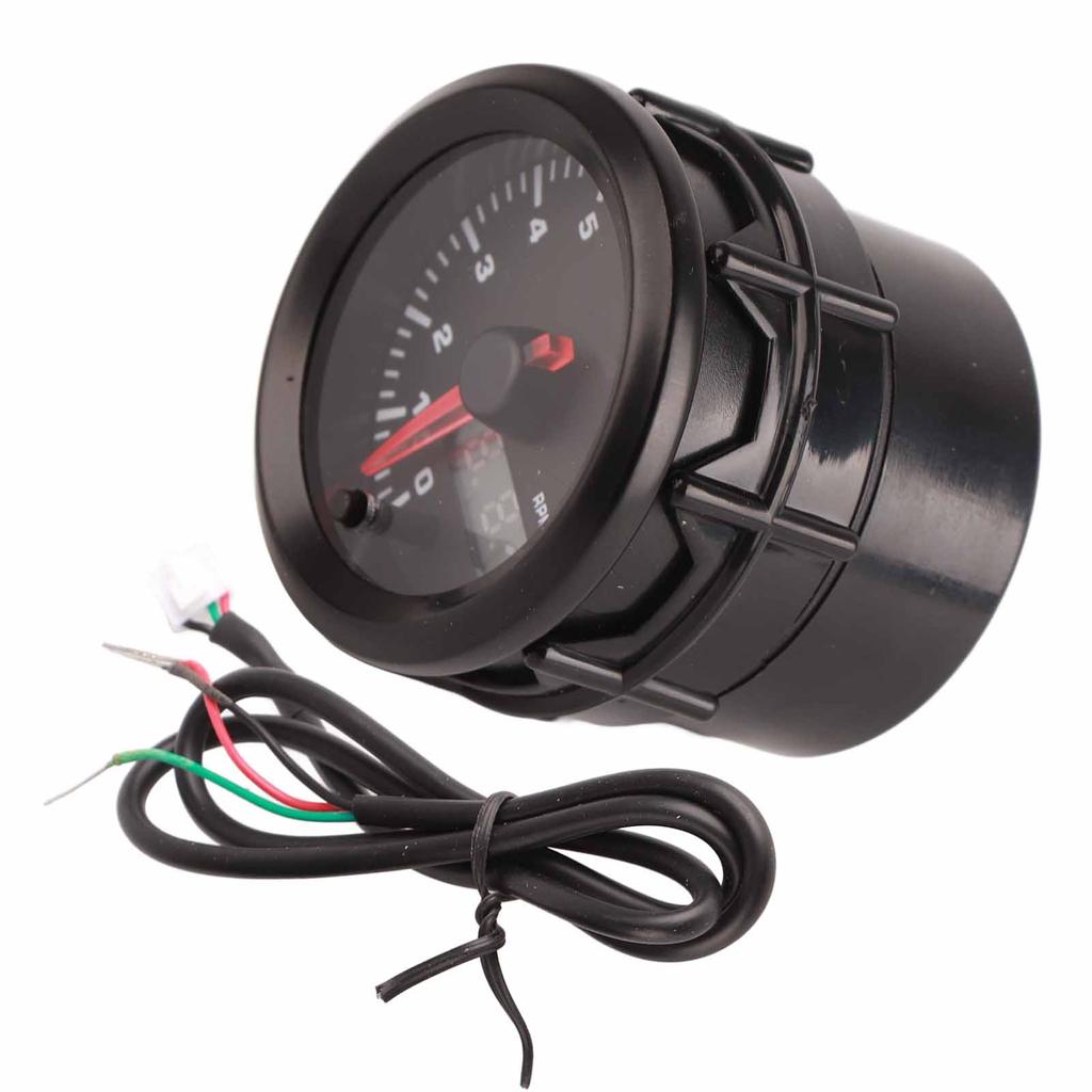 52mm  2in 7 Colors LED Speedometer Tachometer Car Modification Gauge