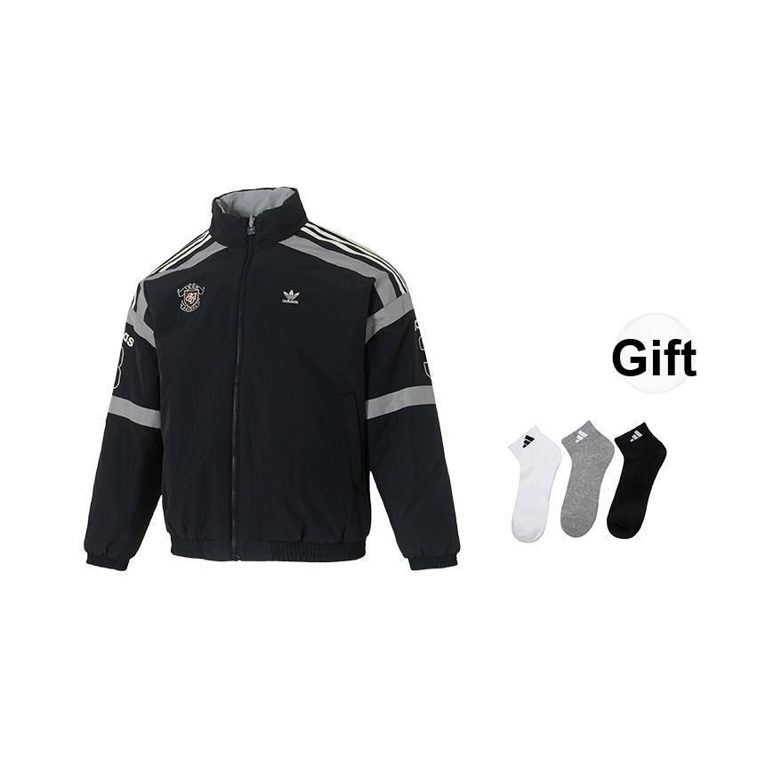 adidas Originals Team Reversible Padded Warm Double-Sided Sports Loose Cotton Jacket Men Jacket KC0093