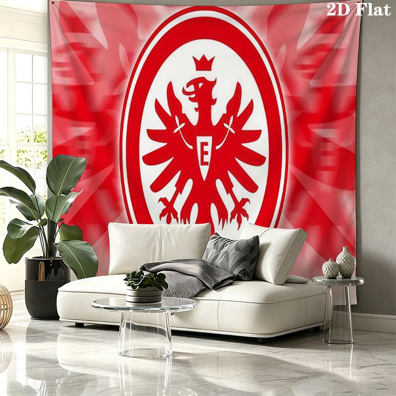 Eintracht Frankfurt Wall tapestry, aesthetic printed fabric blanket, suitable for bedroom, living room, and home decor.