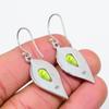 Peridot  Gemstone Handmade Solid 925 Sterling Silver Jewelry Anniversary  Dangle Earrings For Her