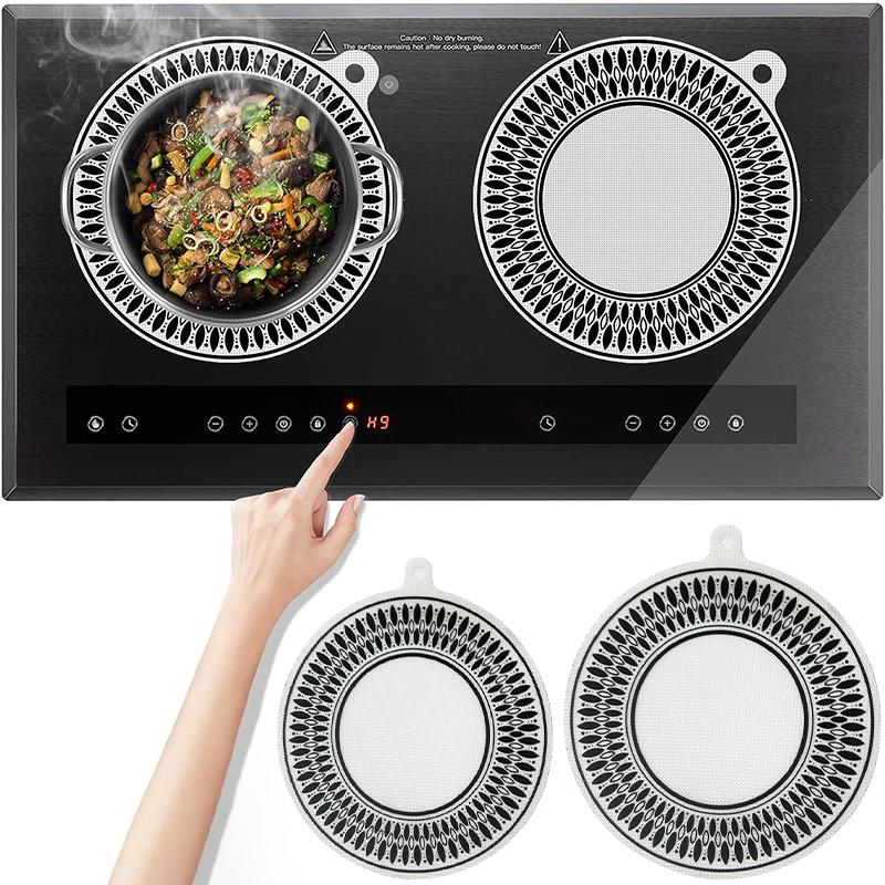 1Pcs Induction Cooktop Mat Cooktop Scratch Protector For Induction Stove Multifunctional Silicone Mats For Air Fryer Liners