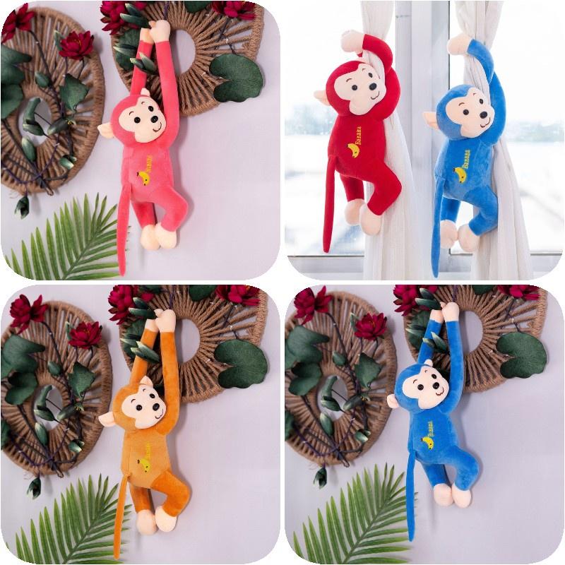 Plüschaffe mit langen Armen und Bananengeräusch für Kinder