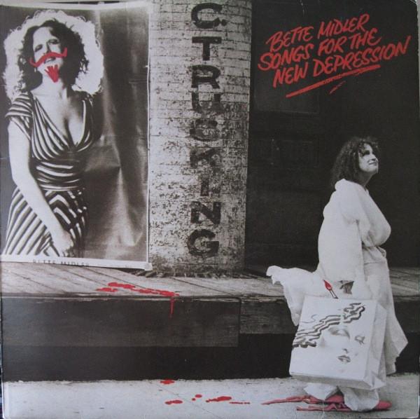 LP Record BETTE MIDLER - Songs For The New Depression K50212 Atlantic 1976 UK Rock Used