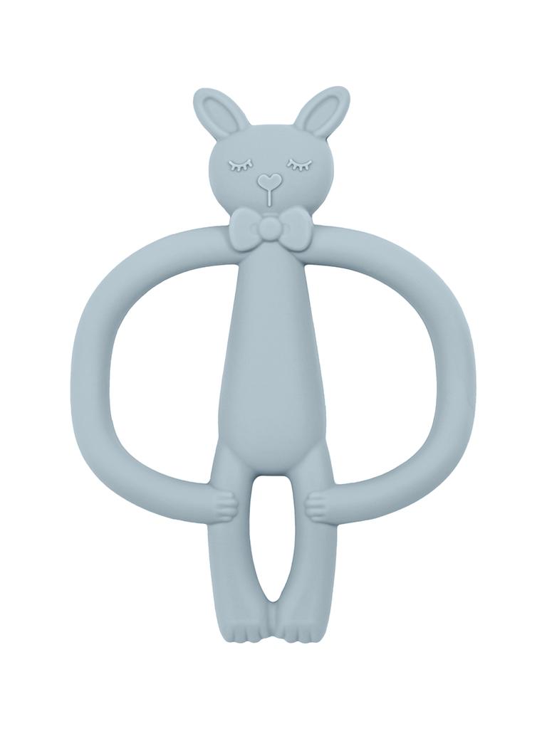 Color Kids 1PCS Silicone Teether Toys Baby Nursing Teether Gifts Newborn Cartoon Rabbit Teether Toys Teething Infant Chewing Toy