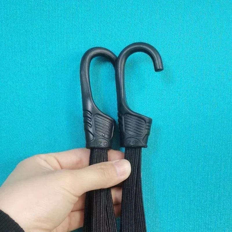 Chingă Universală 60cm pentru Bagaje Motocicletă Echipament Cască Moto Fixare Elastică Cârlig Cordon de Înaltă Rezistență Retractabil Protector