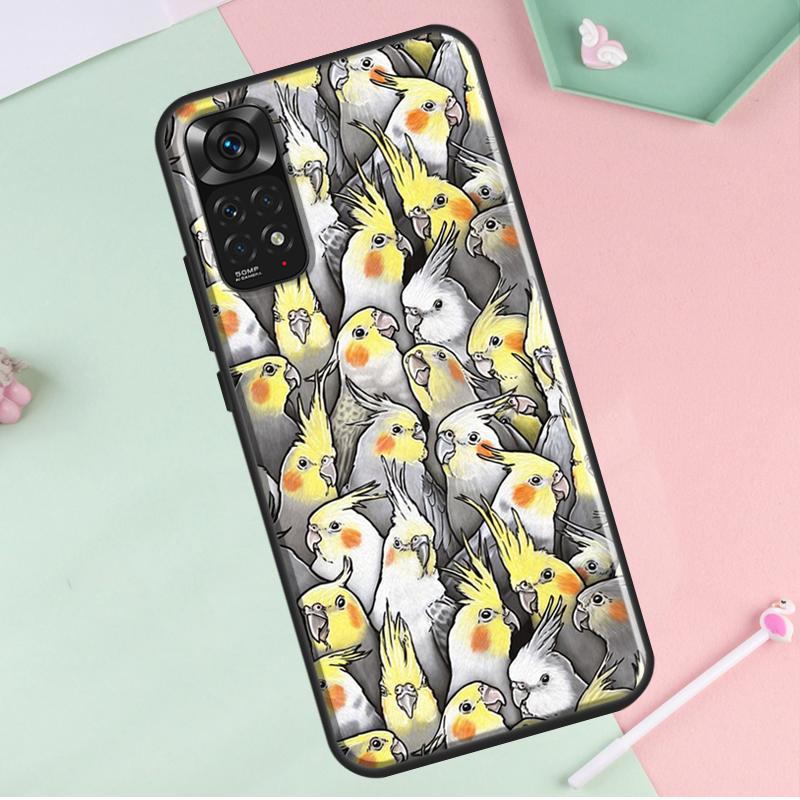 parrot bird For Redmi Note 12 Pro Plus Cover For Redmi Note 10 8 9 11 Pro 12S 11S 10S 9S 9C 10C 12C Case