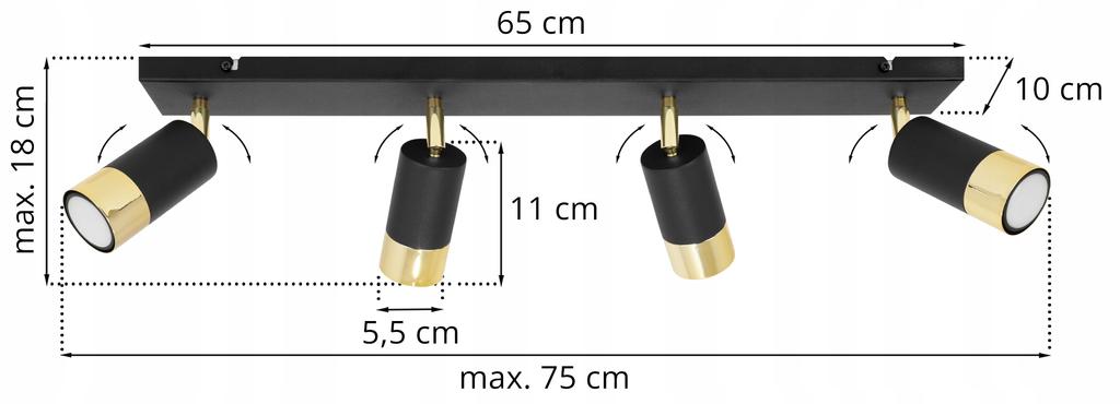 MODERN LAMP SPOT REFLECTOR CEILING WALL