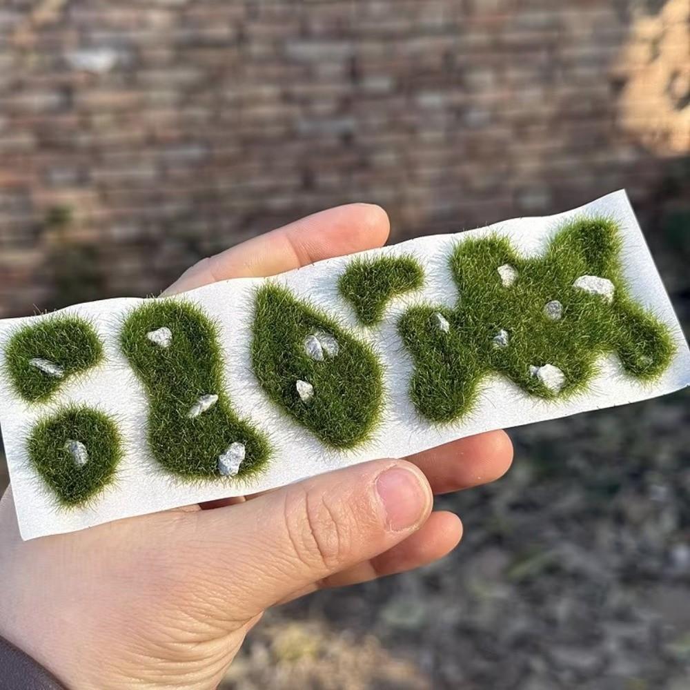 Realistic Miniature Landscape Lawn Model Natural Look Static Grass Cluster  Building Models