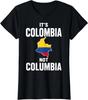 Es ist Kolumbien Nicht Kolumbien Kolumbianische Flagge Kolumbianisches Damen Rundhals-T-Shirt