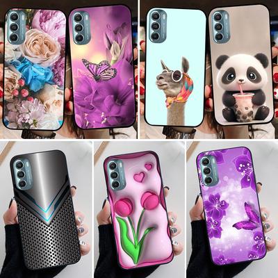 Moto G Stylus 5G 2022 Kılıfı Moda Yumuşak Silikon Arka Kılıflar Motorola Moto G Stylus 4G 5G Telefon Kılıfı etui Fundas Sevimli