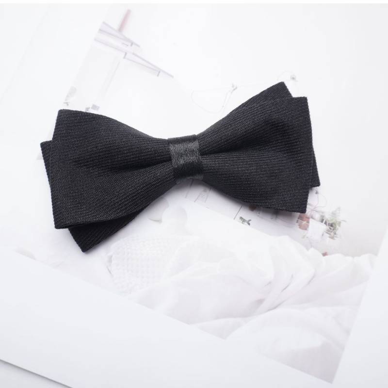 Traditional Mens Wedding Bow Tie With Satin Washable Fabric For Formal Occasions
