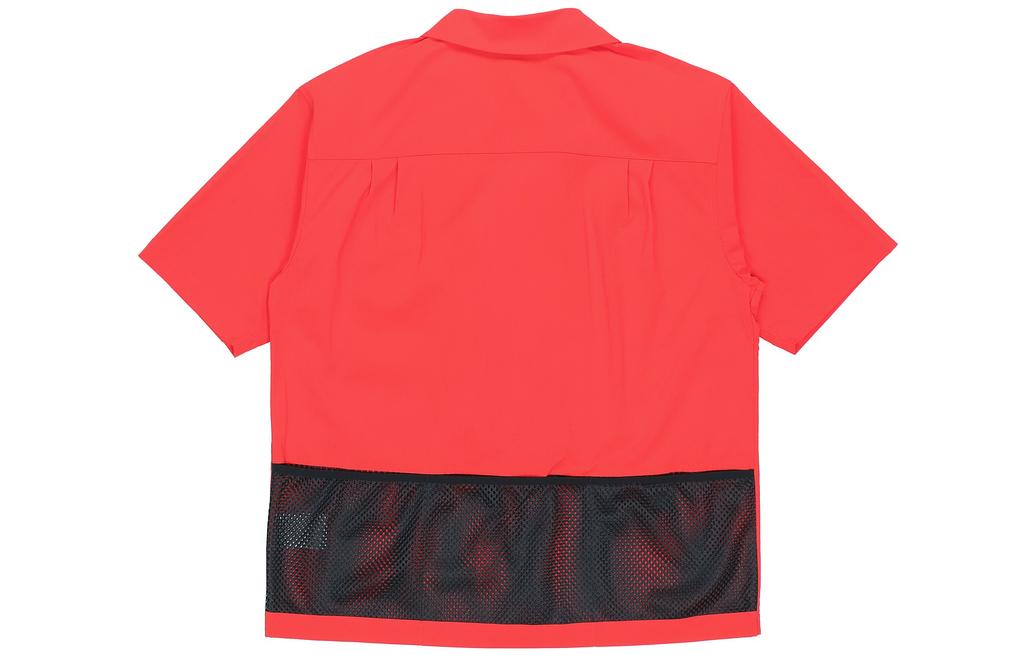 Nike ACG Shirts Men's Red Cuban Collar Moderate Other CI0415-634