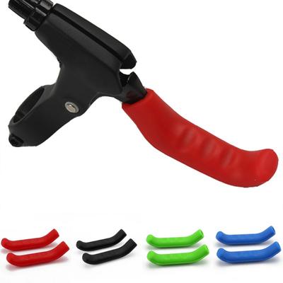 Kit Protezione Manopole Manubrio Leve Freno Ciclismo MTB Bicicletta Silicone Morbido